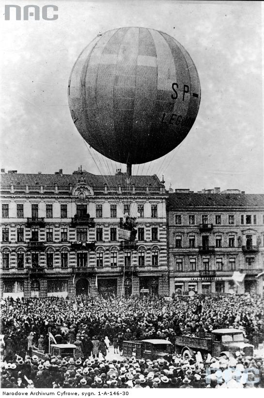 imieniny marszałka balon 1935
